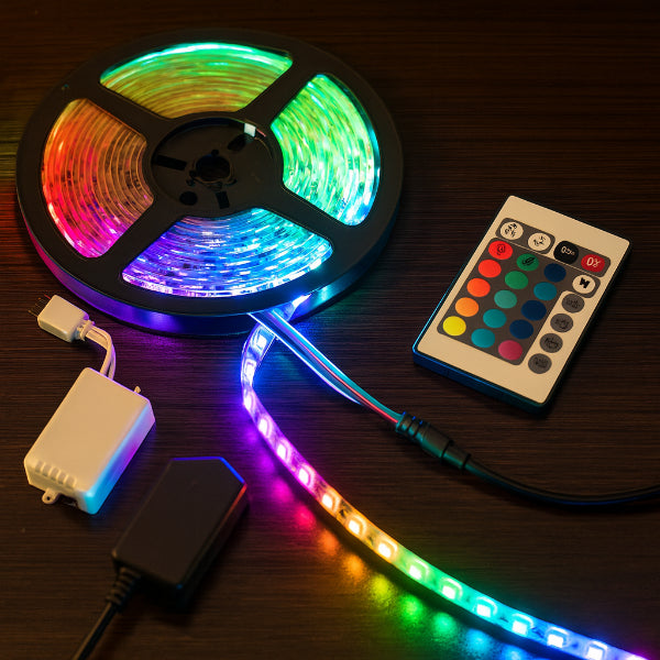 RGB Şerit 54 LED Kumandalı USB Bağlantılı 1
