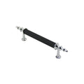 10 ADET KROM - SİYAH BORU KULP 9.6CM (5538) 1