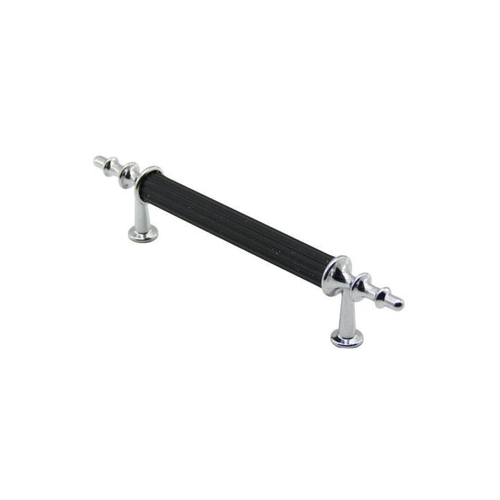 10 ADET KROM - SİYAH BORU KULP 9.6CM (5538) 1
