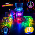 10'lu LED Işıklı Parti Bardağı Seti (5538) 1