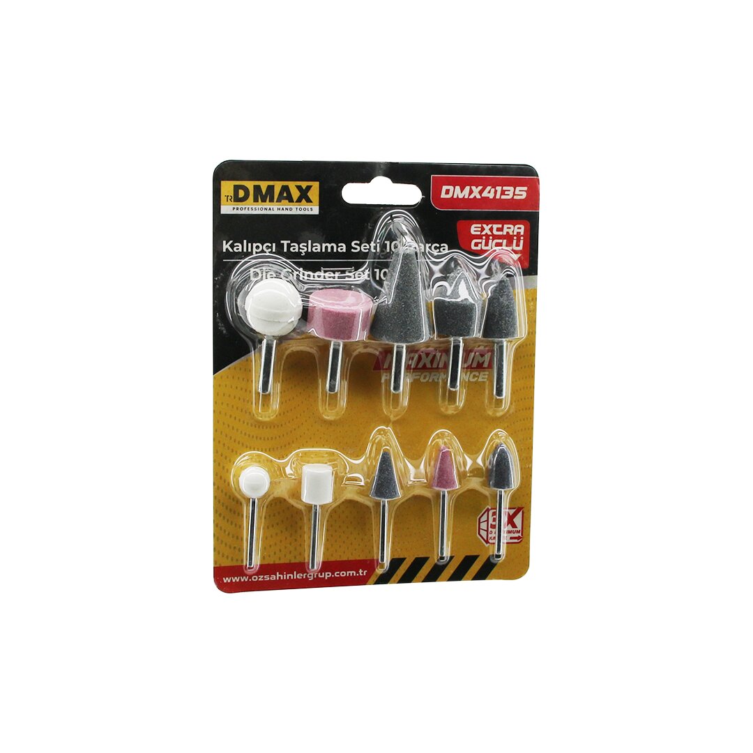 10 PCS KALIPCI TAŞLAMA SETİ TEMİZLEME - PARLATMA - ÇAPAK ALMA - PAS SIYIRMA (5538) 1