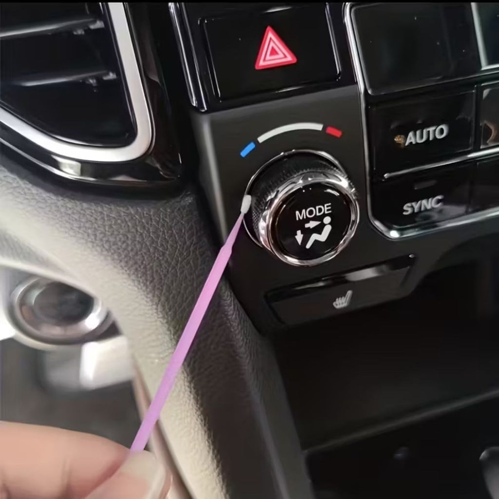 100’lü Mini Tek Kullanımlık Araba Rötüş Fırçası –İnce Uçlu Yumuşak Kıllı Boya Uygulayıcı, Otomotiv Detaylandırma (5538) 2