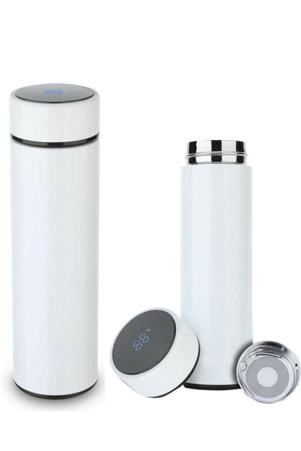 Dijital Sıcaklık Göstergeli Renkli Çelik Termos - 500 ML (5538) 5