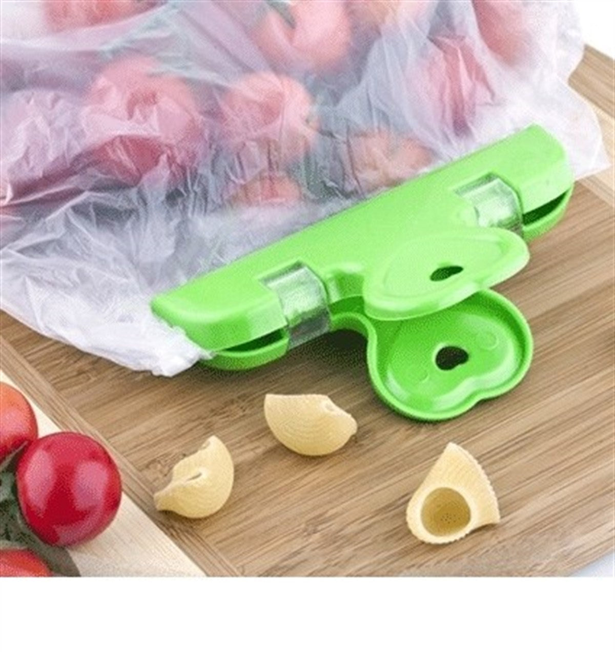 2'li Pratik Torba Paket Ve Poşet Kapatıcı Kilitli Klips Mandal (5538) 3