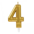 4 Rakam Mum Gold Renk (5538) 1
