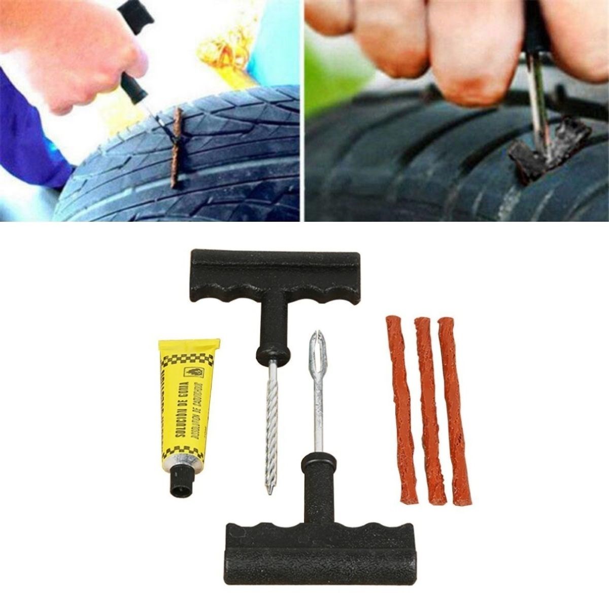 6 Parça Araba Motosiklet Otomobil Bisiklet Lastik Tamir Kiti Araç Bakım Seti (5538) 1