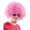 Açık Pembe Renk Kıvırcık Afro Bonus Peruk (5538) 1
