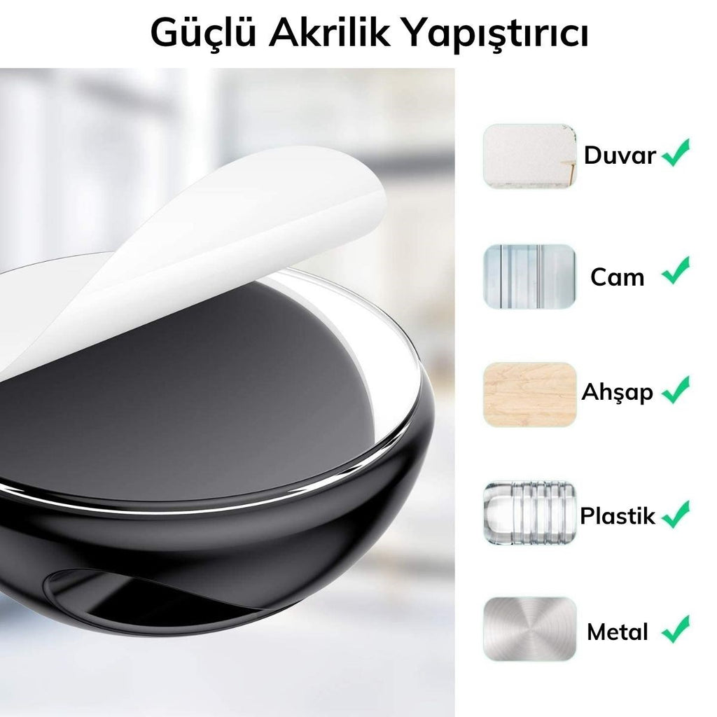 Çok Amaçlı Kablo Tutucu Akrilik Güçlü Yapışkanlı Organizer Düzenleyici 16 Parça Set Kolay Kullanımlı (5538) 4