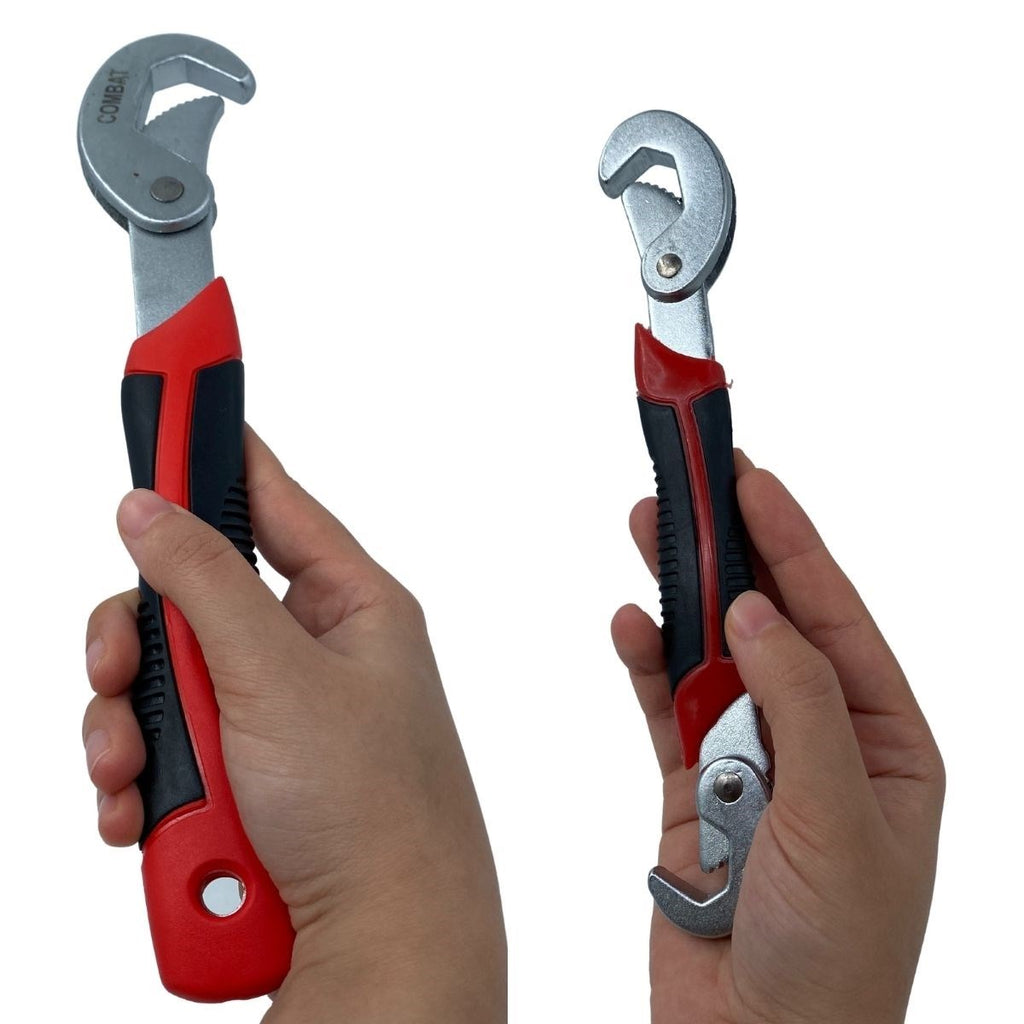 Çok Fonksiyonlu Ergonomik Ayarlanabilir Büyük Küçük Akıllı Pense Anahtar 2li Set (5538) 3