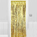 Işıltılı Duvar ve Kapı Perdesi Gold 90x200 cm (5538) 1