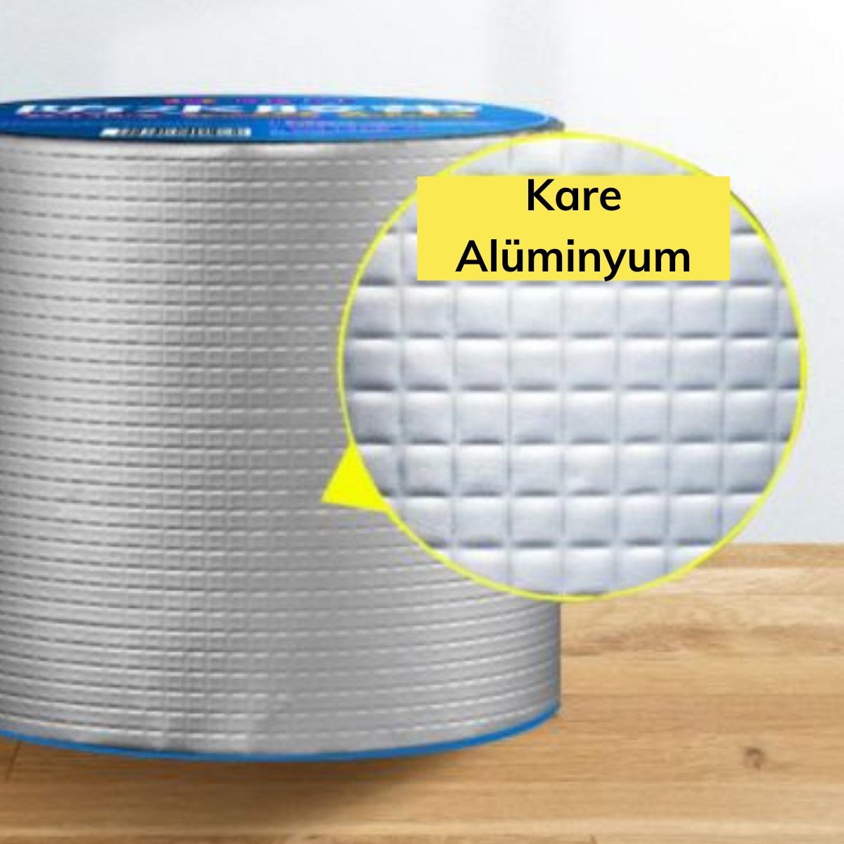 Yüksek Sıcaklık Dayanan Su Geçirmez Çatı Boru Duvar Çatlak Onarıcı Yapışkan Bant Folyo 10 cm (5538) 2