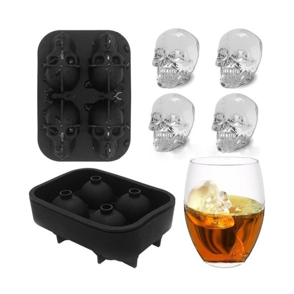 Kuru Kafa Şekilli Silikon Buz Kalıbı 3