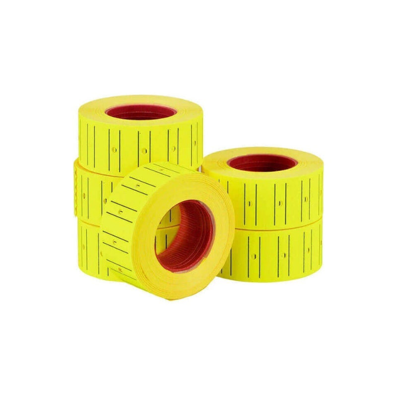 Sarı Fiyat Etiketi - 12x21 mm - Rulo 1