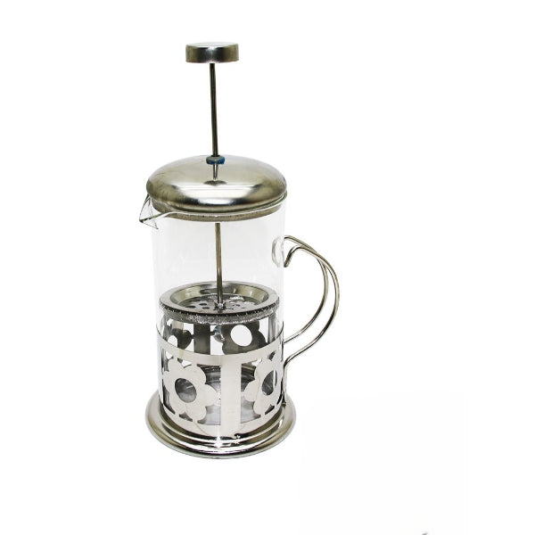 Çelik Kulplu Cam French Press - 350 ml 3