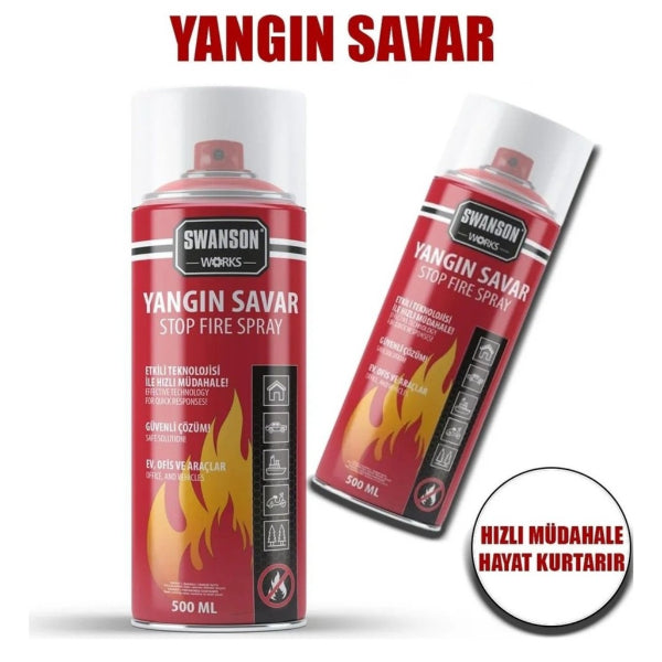 Yangın Savar Tüpü Sprey 1