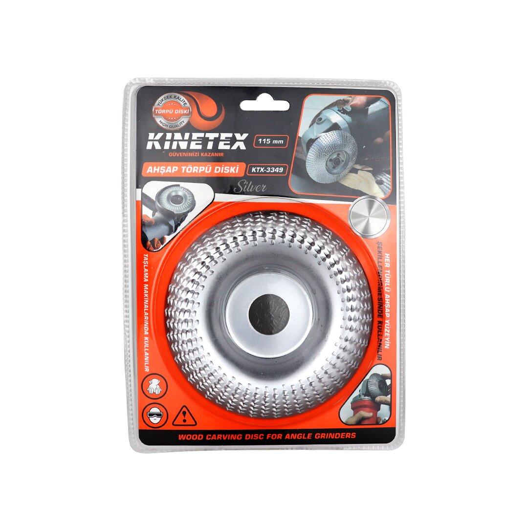 115MM AHŞAP TÖRPÜ EĞE DİSK GÜMÜŞ (5538) 1