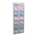 12 ADET MINI CUTTER MİNİ CEP - ÇANTA FALÇATA - MAKET BIÇAK (5538) 1