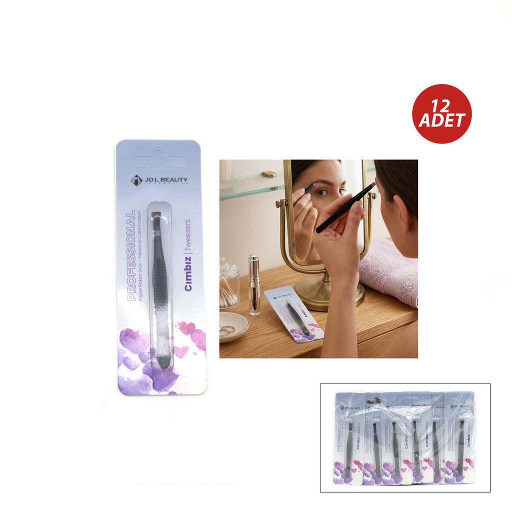 12 ADET SİYAH CIMBIZ (5538) 1