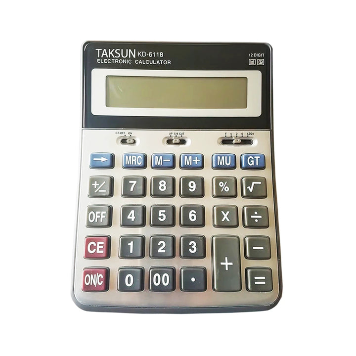 12 HANELİ HESAP MAKİNESİ TS-6118 (5538) 1