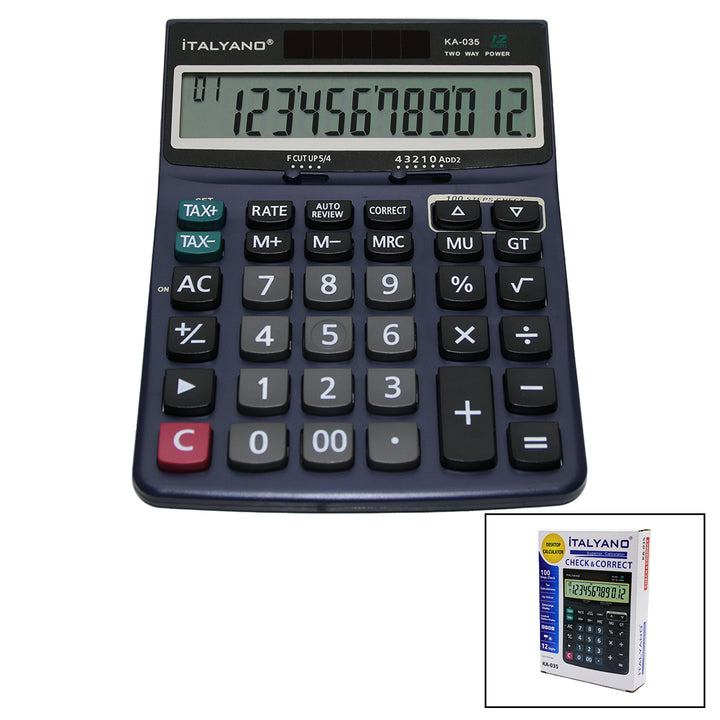 12 HANELİ HESAP MAKİNESİ 100 İŞLEM GERİ SAYDIRMA (5538) 1