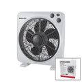 12 İNÇ KUTU FAN VANTİLATÖR 3 KADEME HIZ 5 PLASTİK KANAT 40W 60DK.ZAMAN AYARLI MTR-F620 (5538) 1