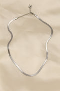 316L Çelik Silver Renk 45 cm İtalyan Zincir Model Kadın Kolye 1