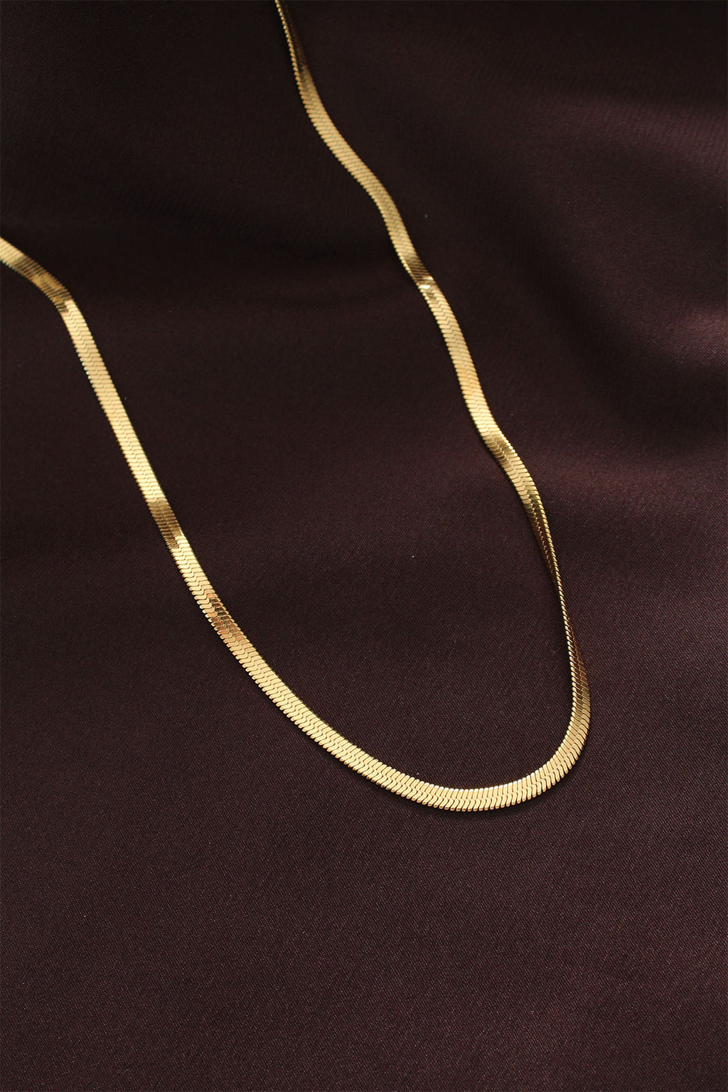 316L Çelik Gold Renk 60 cm İtalyan Zincir Kolye 1
