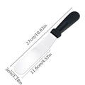 Paslanmaz Çelik L Tipi Pastacı Spatulası 1