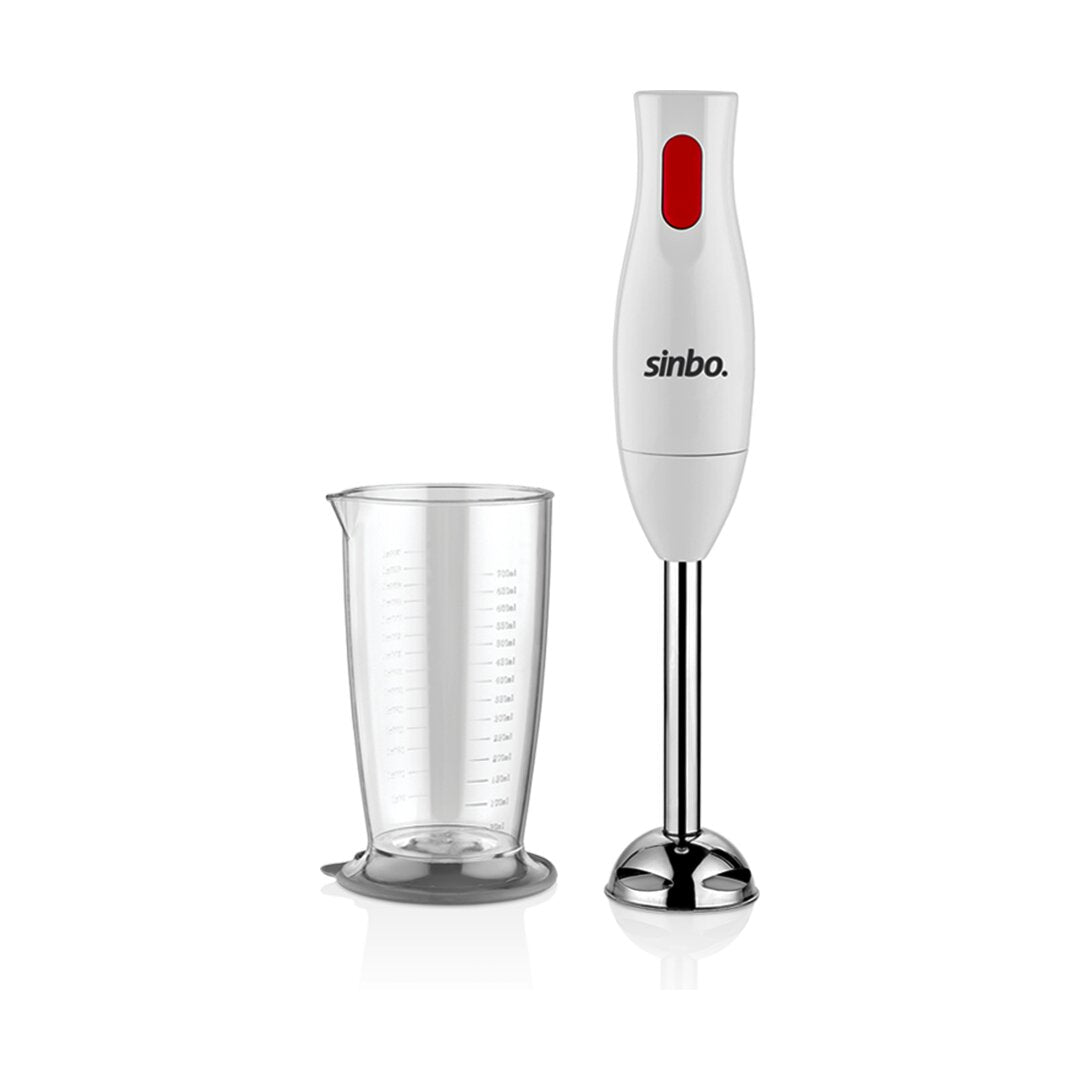 Sinbo Çubuk El Blender - 700 ml Ölçekli Hazne - Paslanmaz Çelik Uçlu 1