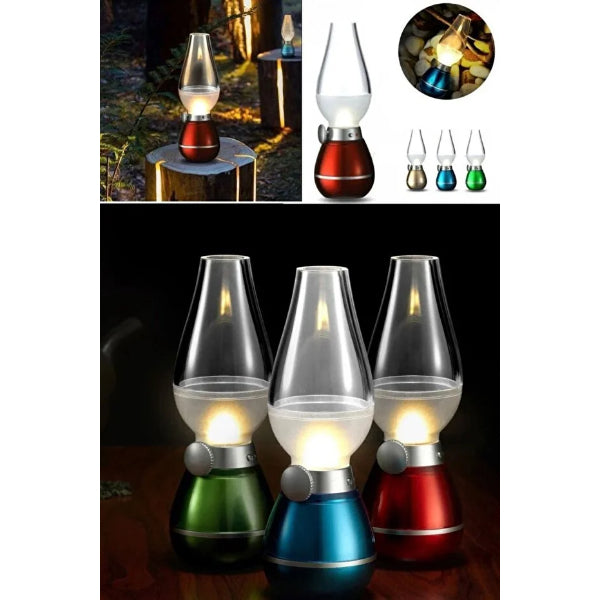 Retro Gaz Lambası Tasarımlı LED Lamba 4