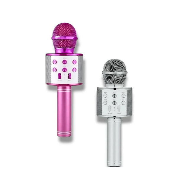 Kablosuz Hoparlörlü Bluetooth Karaoke Mikrofonu 2