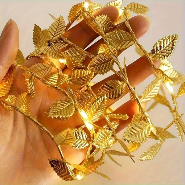 3 Metre Yaldızlı Gold LED Işık 3