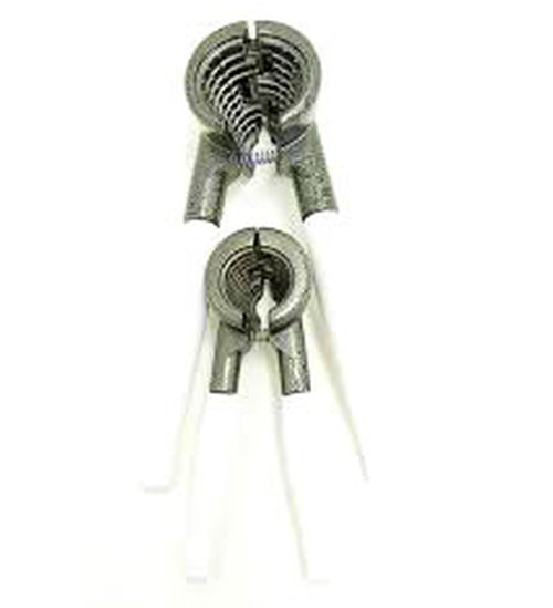 2 PARÇA SET METAL FINDIK - CEVİZ KIRACAK BEYAZ SAPLI (5538) 1
