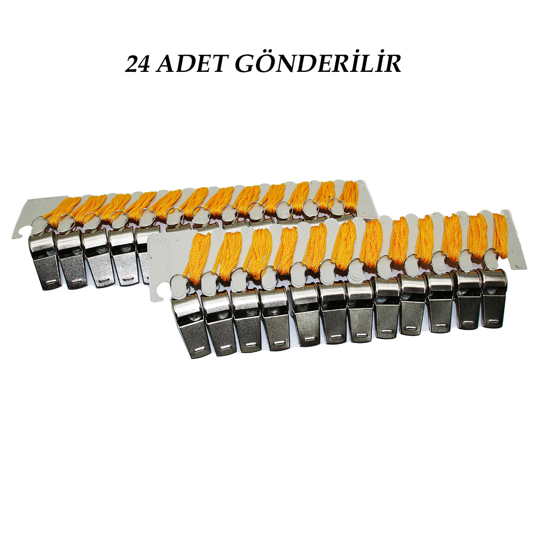 24 ADET METAL DÜDÜK (5538) 2