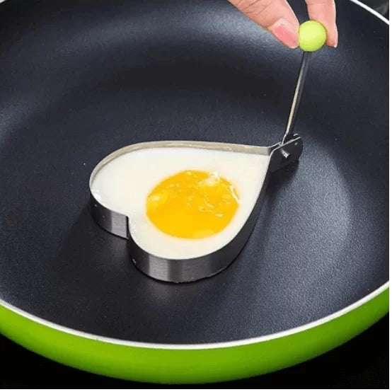 Metal Kalp Omlet Krep Kalıbı 1