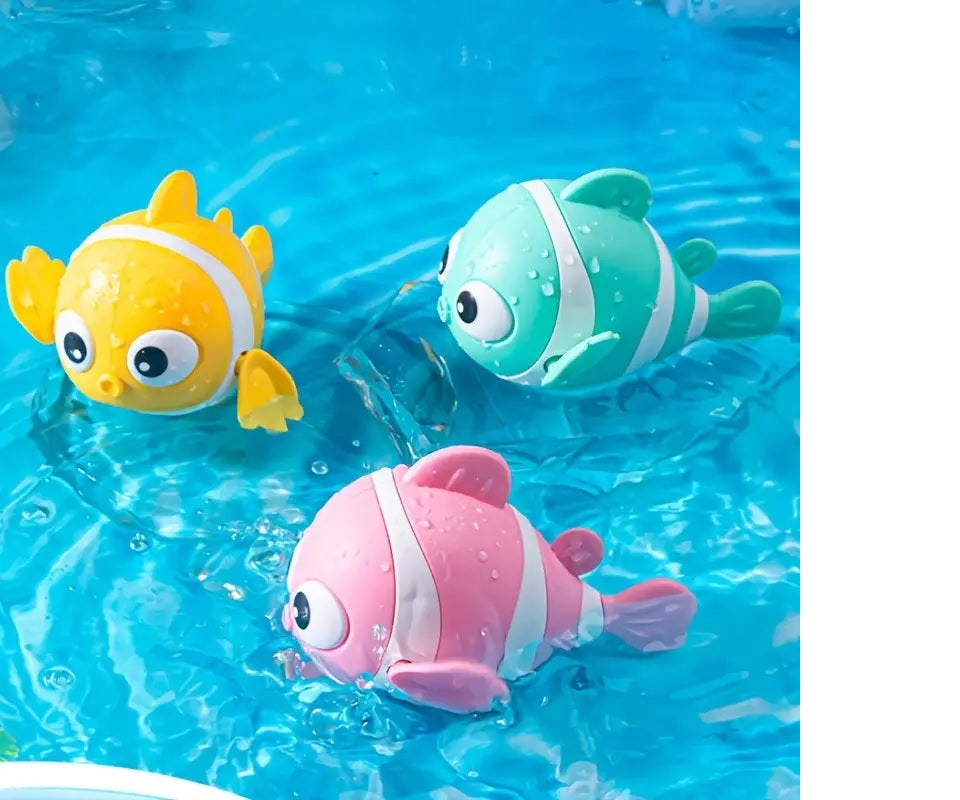 Kurmalı Balık Bebek Banyo Oyuncağı 1