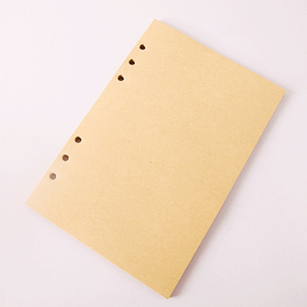 Deri Yaprak Desenli Çizgisiz Defter 2