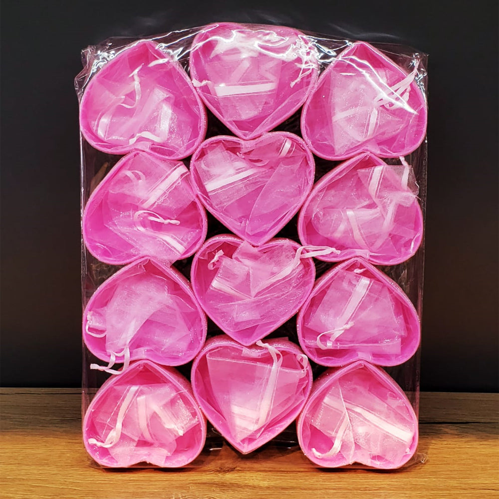 Pembe Kalpli Tül Kese 2