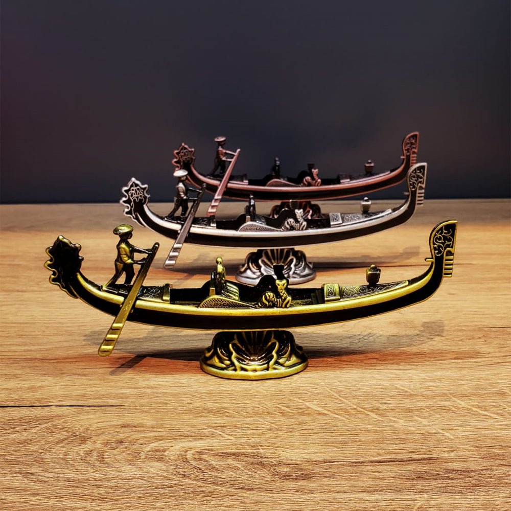 Metal Dekoratif Venedik Kayık 1