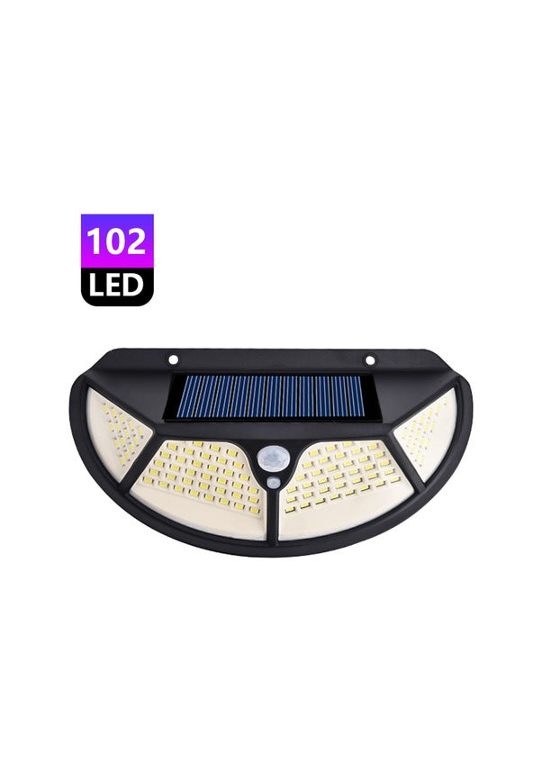 Fonksiyonel Sensörlü 102 Ledli Solar Bahçe Lambası 4