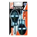 2PCS - YILDIZ-DÜZ TOPAÇ TORNAVİDA SETİ 6X35 (5538) 1