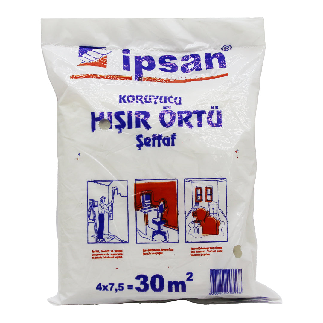 30-M2 = 4X7.5MT HIŞIR ŞEFFAF KORUYUCU ÖRTÜ (5538) 1