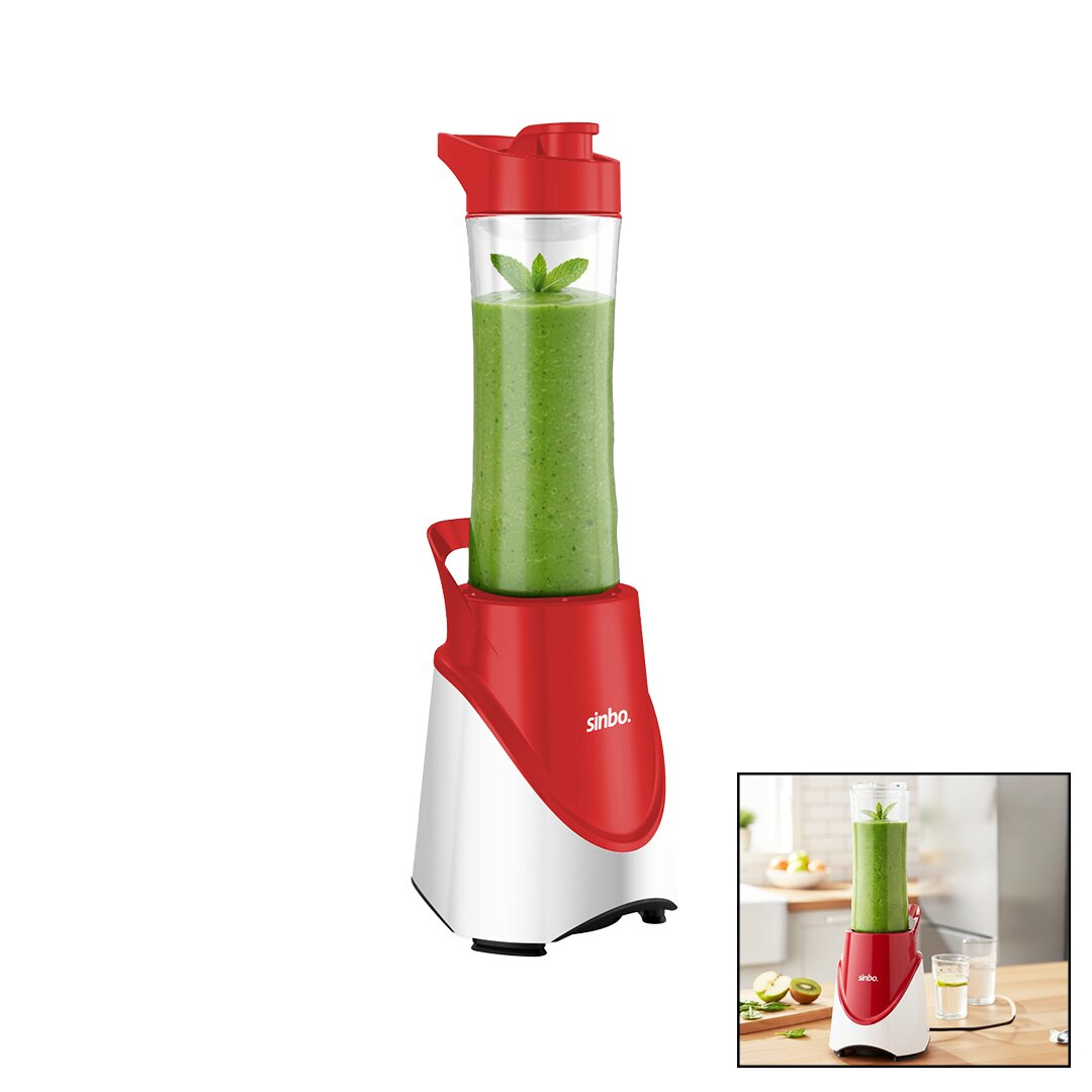 Sinbo Smoothie Blender - 570 ml Hazne - 4'lü Çelik Bıçaklar 1