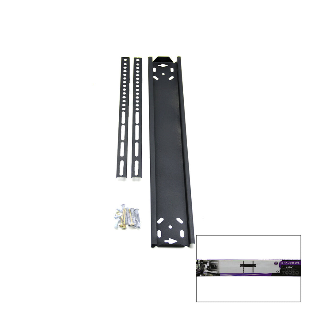 65 İnç ve 32 İnç - 65 İnç Sabit TV Askı Aparatı - LCD LED TV Uyumlu - 82-165 cm 1