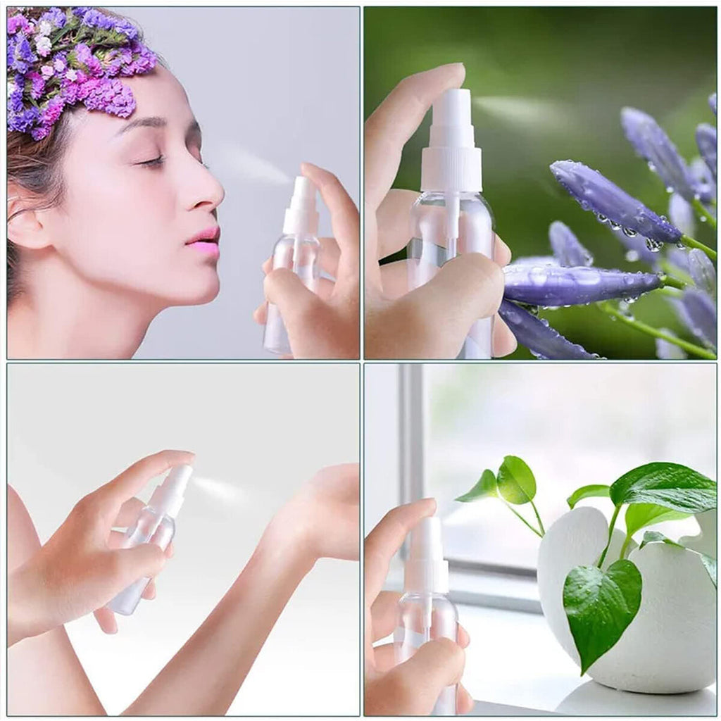 Boş Sprey Şişesi - Plastik - 50 ml - Şeffaf 2