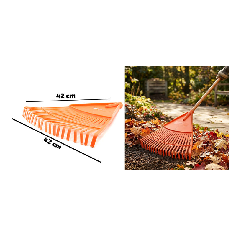 20 Dişli Yaprak Tırmığı - Plastik - 42 cm Genişlik 4
