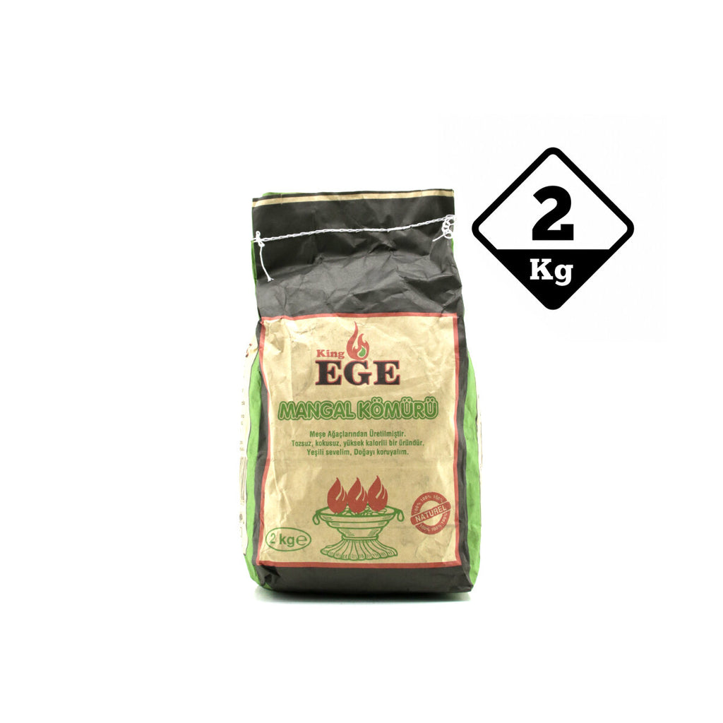 2 kg Mangal Kömürü - Çıra Hediyeli - Meşe Kömürü 1