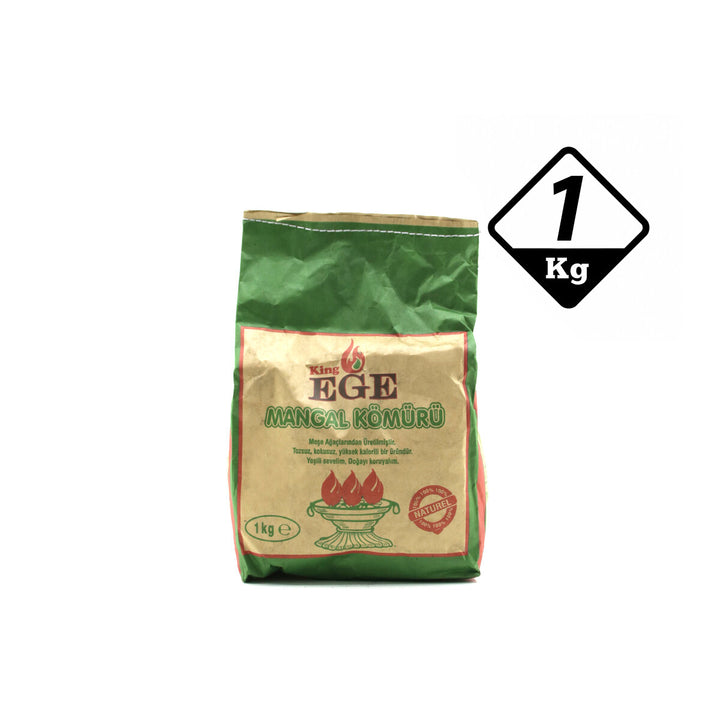 1 kg Mangal Kömürü - Çıra Hediyeli - Meşe Kömürü 1