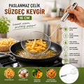 Metal Kevgir - Paslanmaz Çelik - 16 cm 1