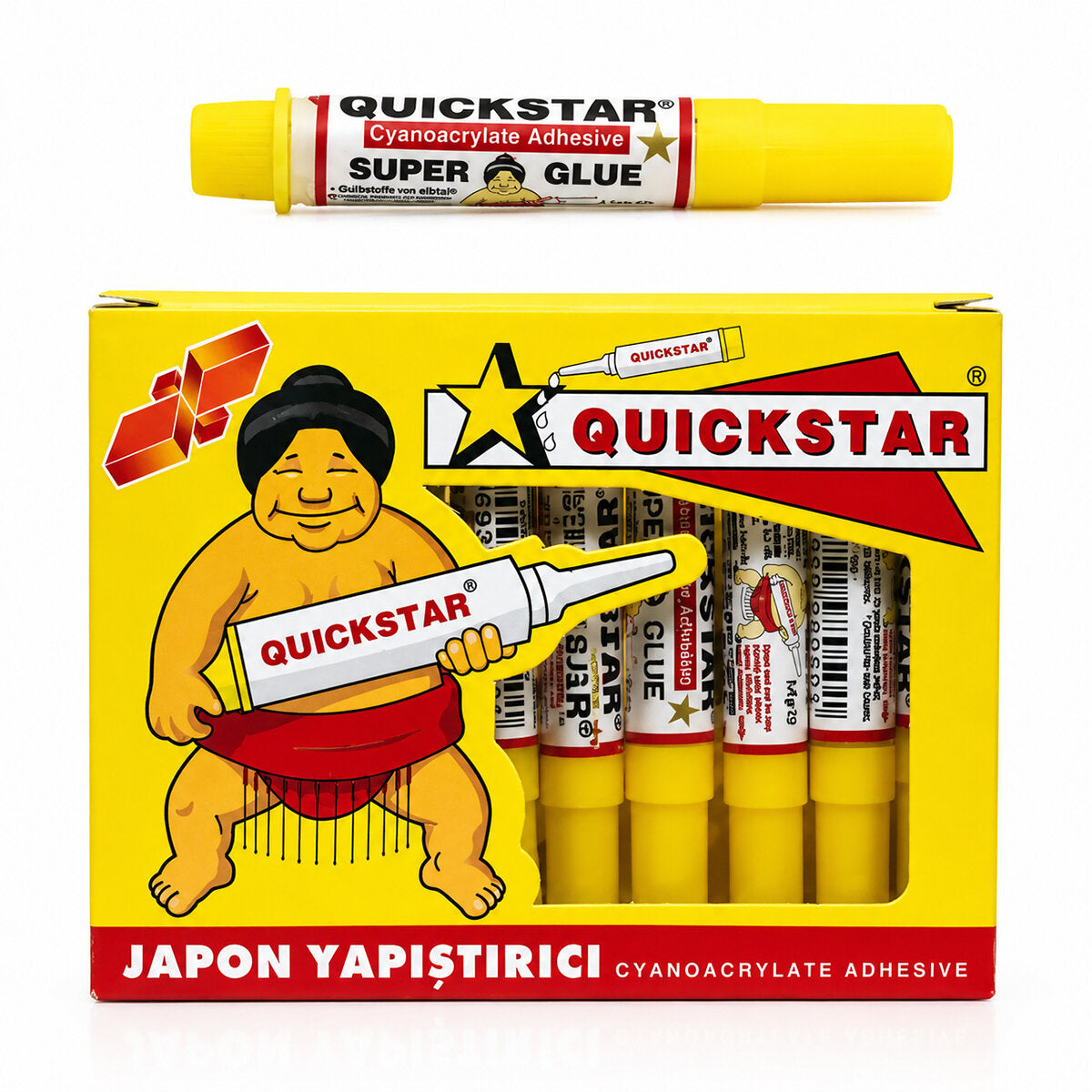 1.4 Gram Japon Yapıştırıcı - 1 Adet - İnce Uçlu Başlık - Hızlı Kuruma Özellikli 1